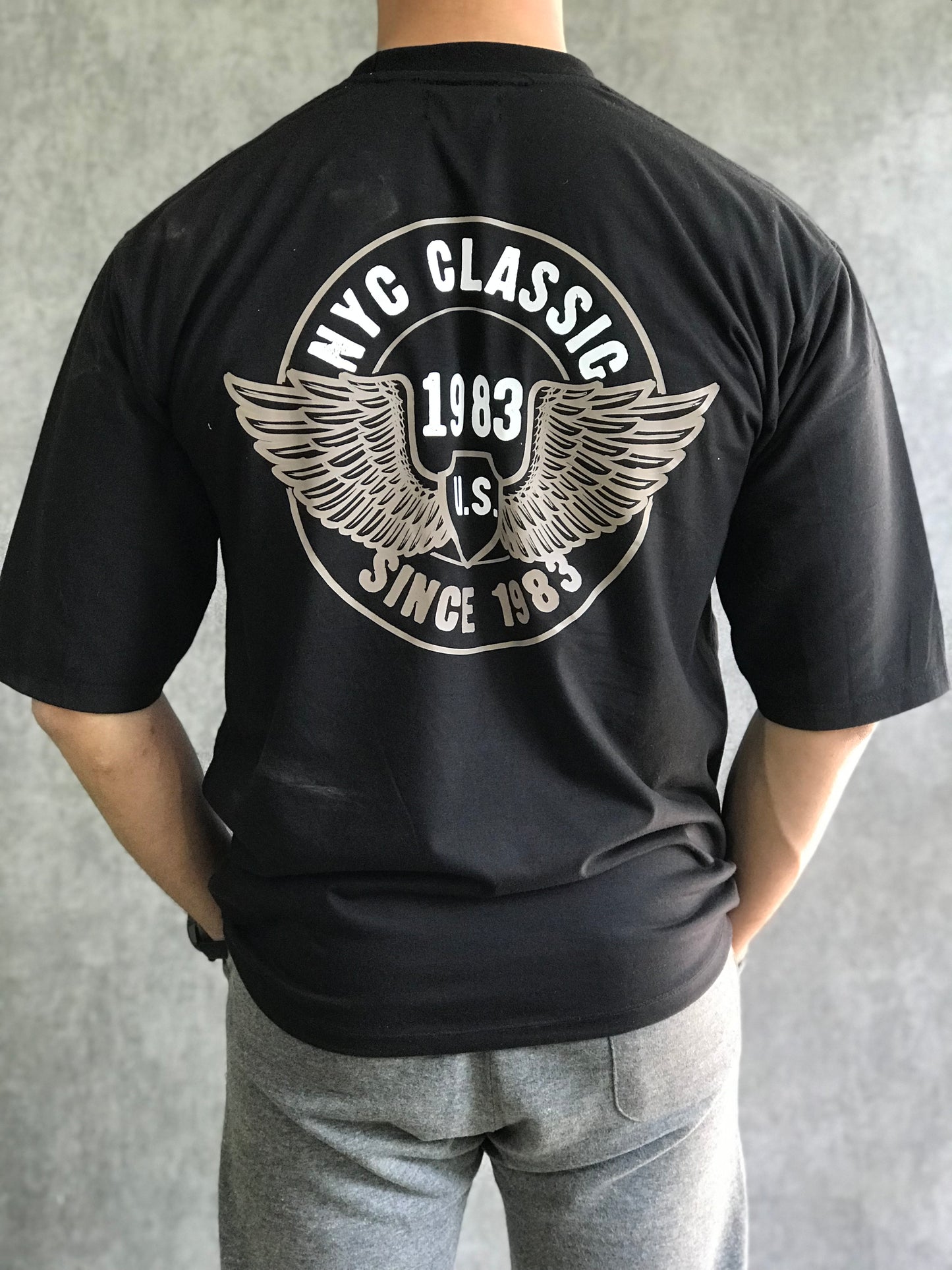 NYC CLASSIC DROP SHOULDER TSHIRT