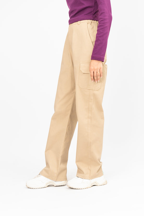 WIDE LEG WOMEN'S CARGO PANT