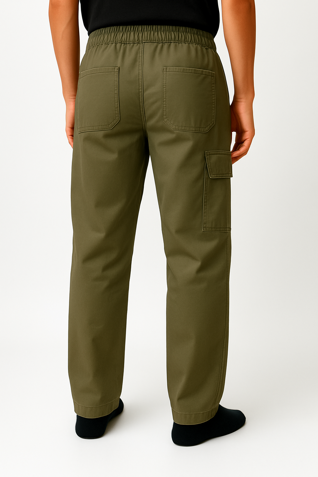 BAGGY-FIT UNISEX COTTON CARGO