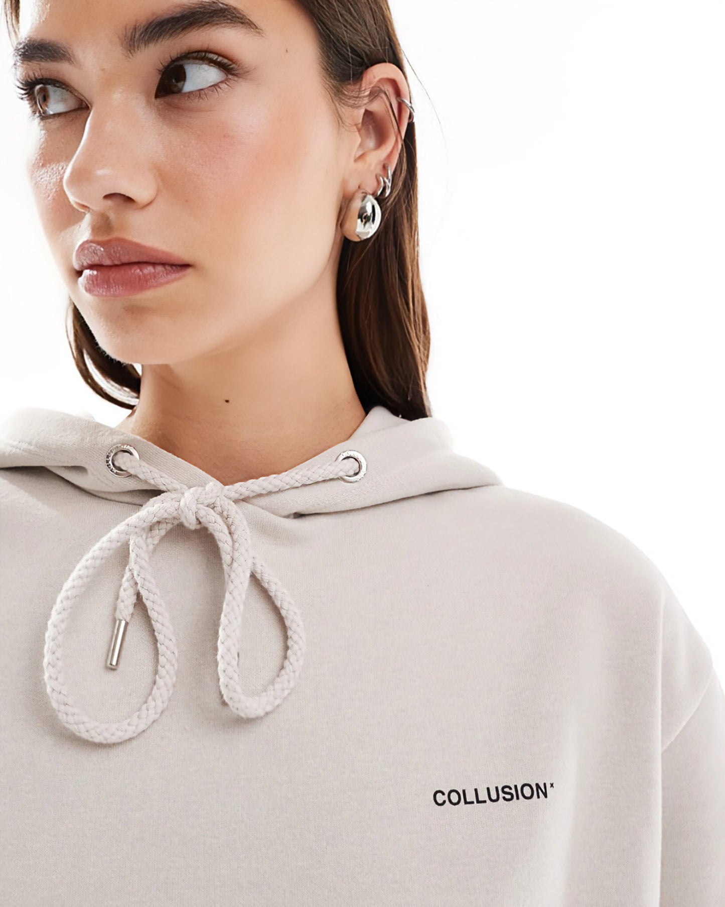 COLLUSION OVERSIZE HOODIE - UNISEX