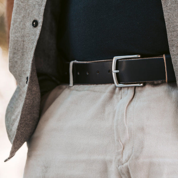 PURE LEATHER PLAIN BELT