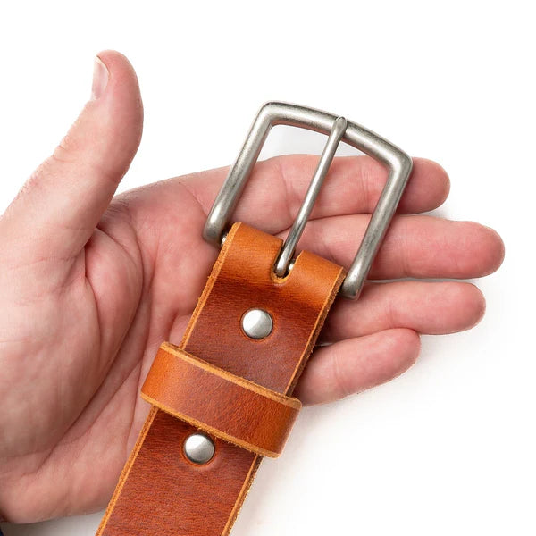 PURE LEATHER PLAIN BELT