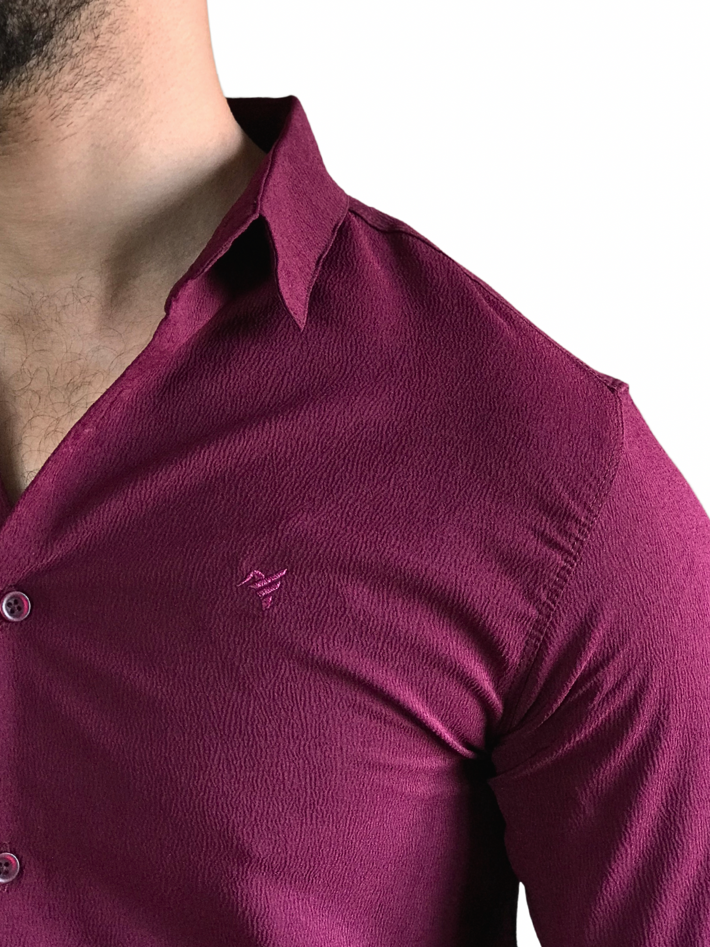 LYCRA TEXTURED CASUAL SHIRT