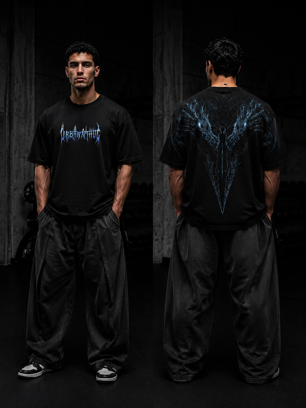 Phantom Blade Oversized Tee