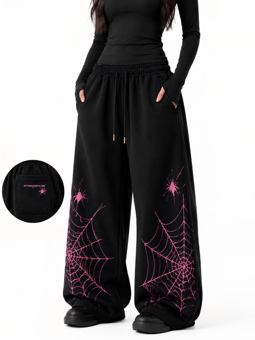 APEX WIDE-LEG TROUSER // WEB WEAVER EDITION
