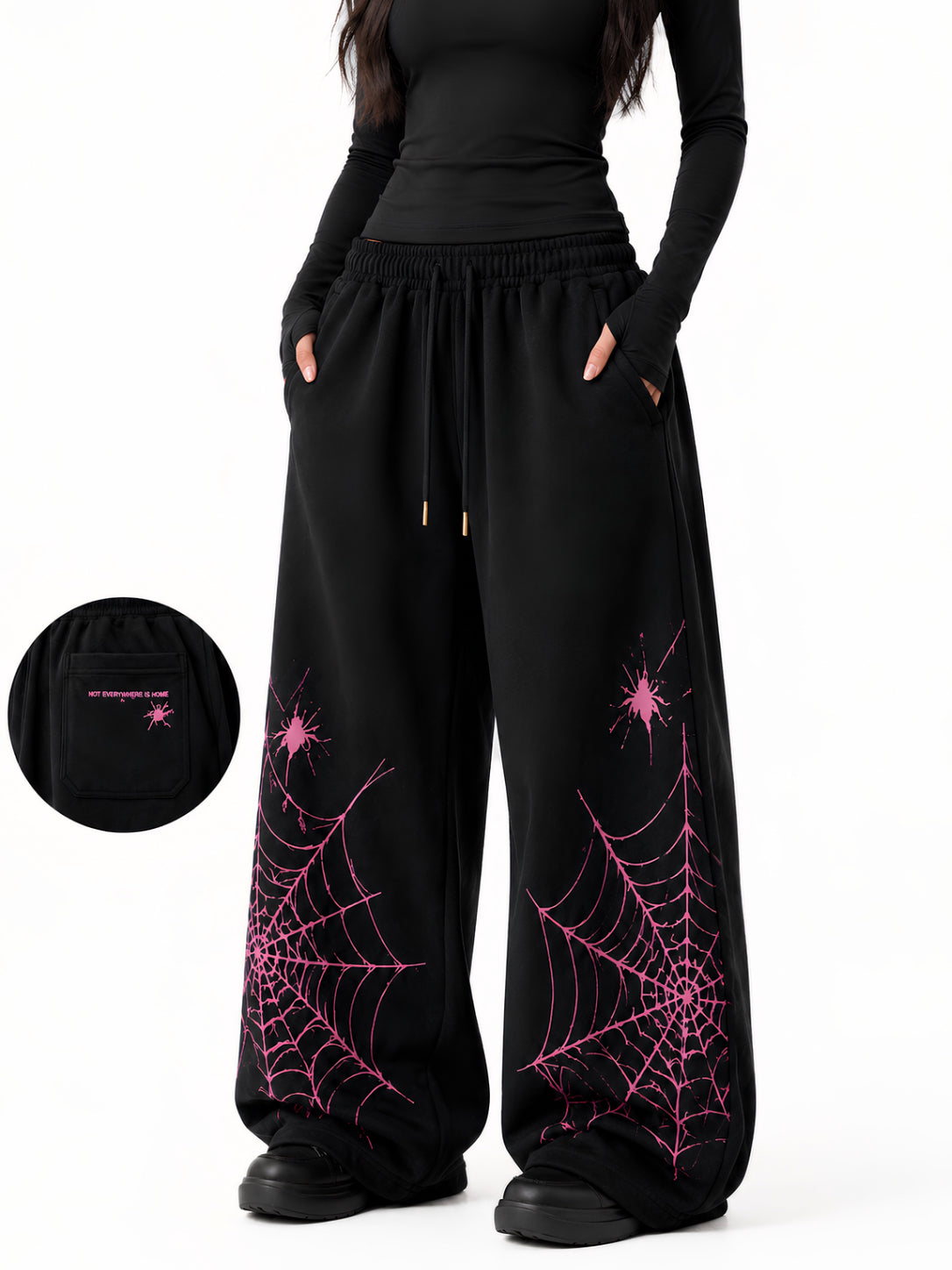 APEX WIDE-LEG TROUSER // WEB WEAVER EDITION