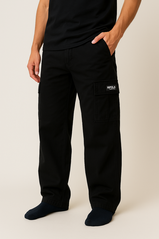 BAGGY-FIT UNISEX COTTON CARGO