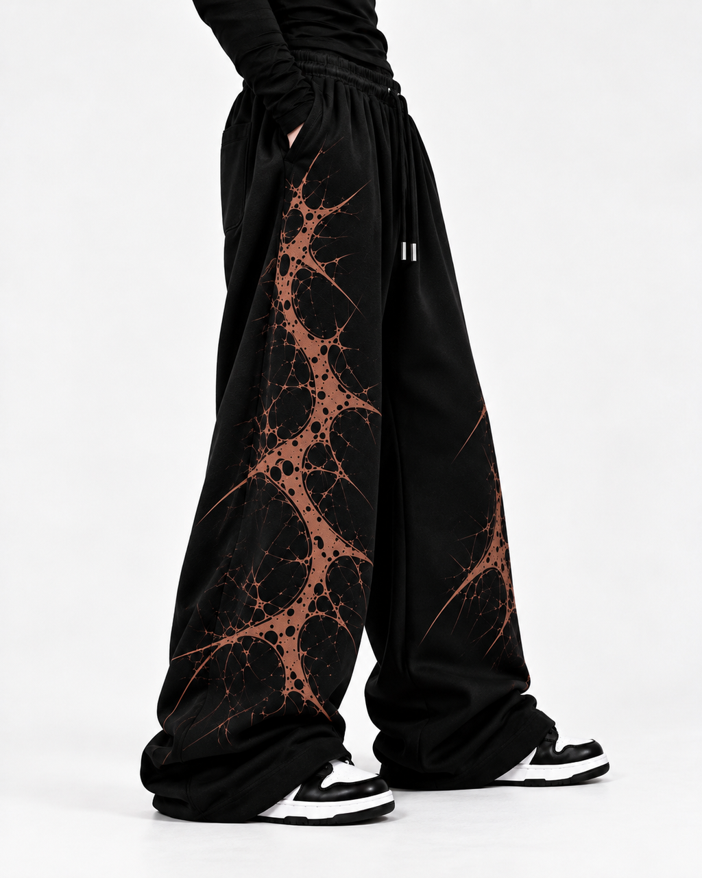 APEX WIDE-LEG TROUSER // DREAD ROOT