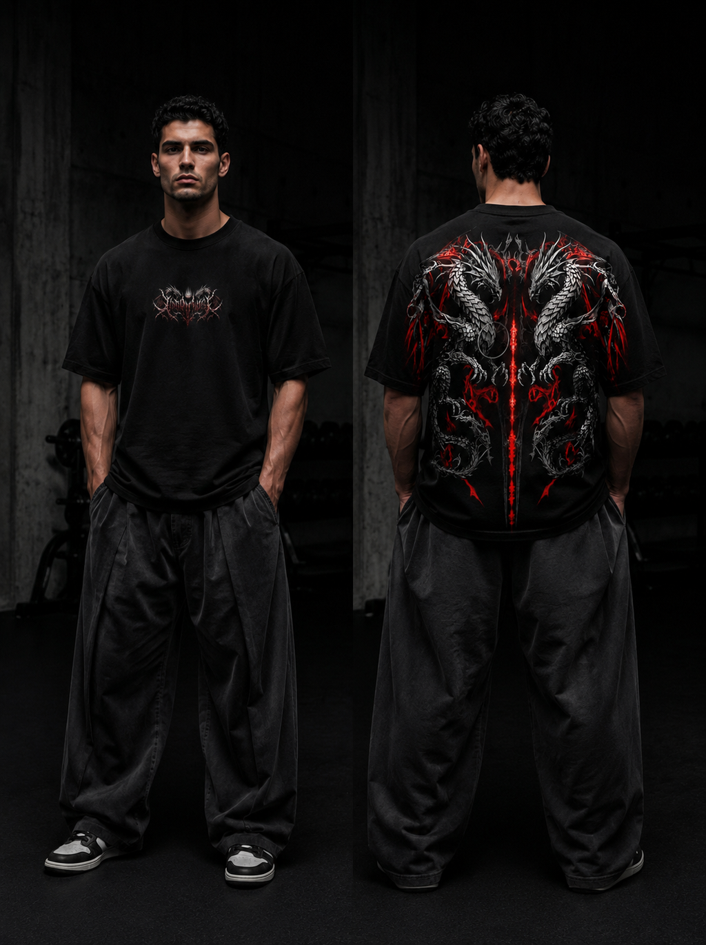 Dragon Rift Oversized Tee