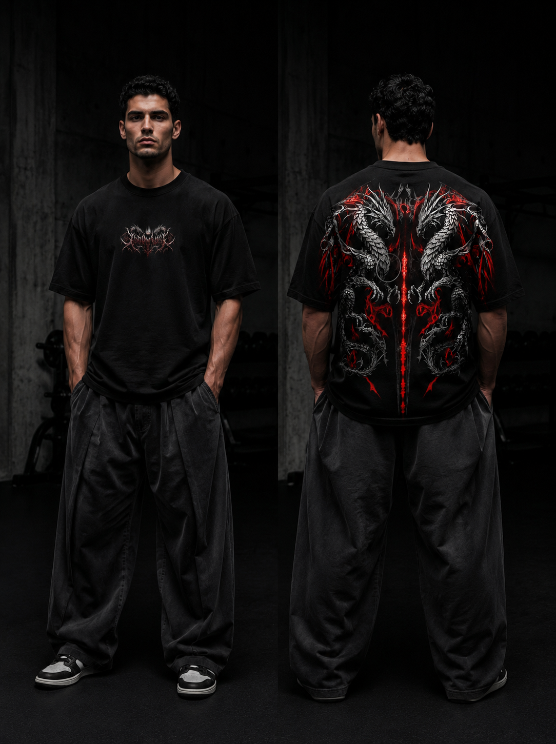 Dragon Rift Oversized Tee