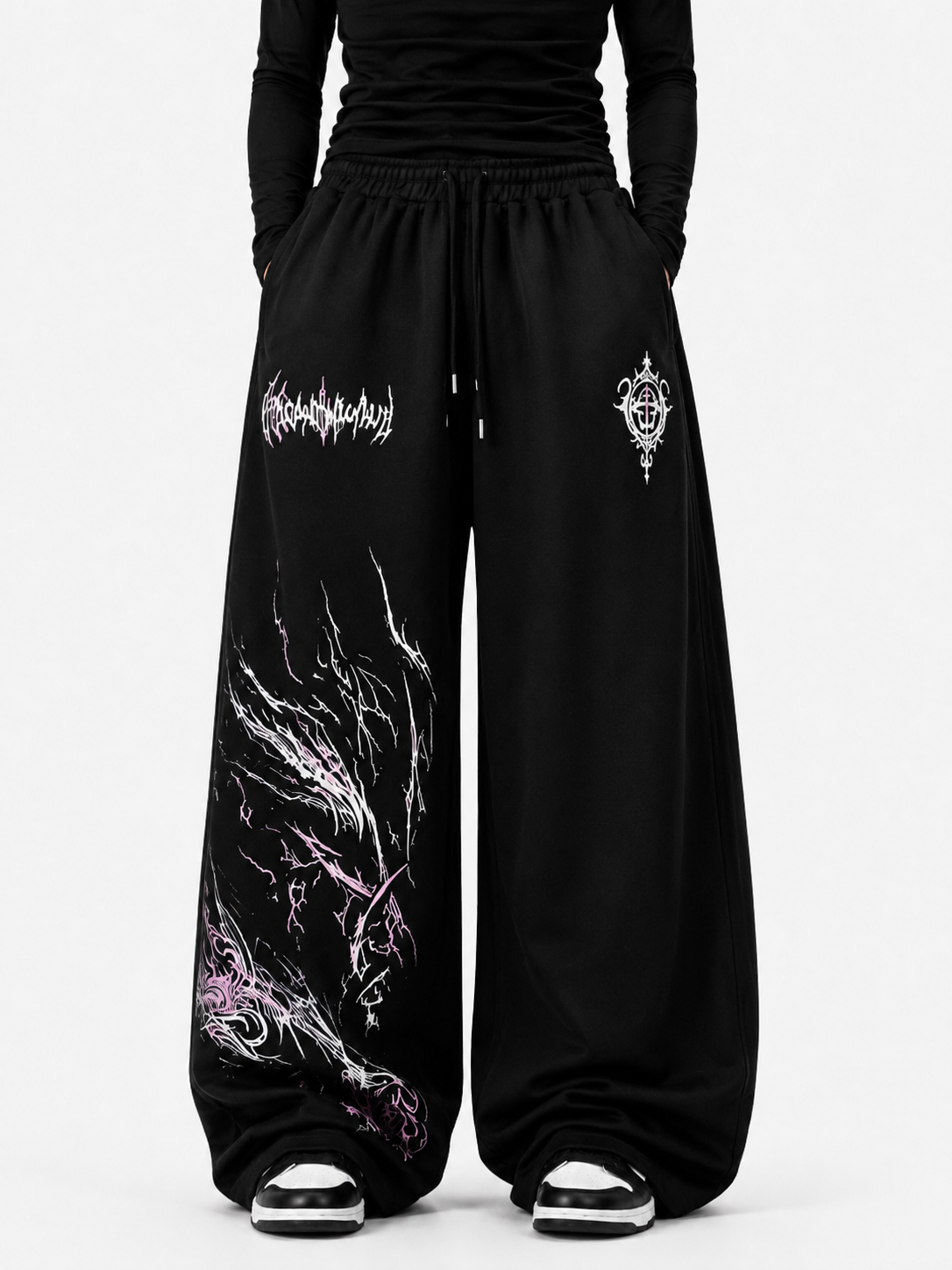 APEX WIDE-LEG TROUSER // NEON GOTH EDITION