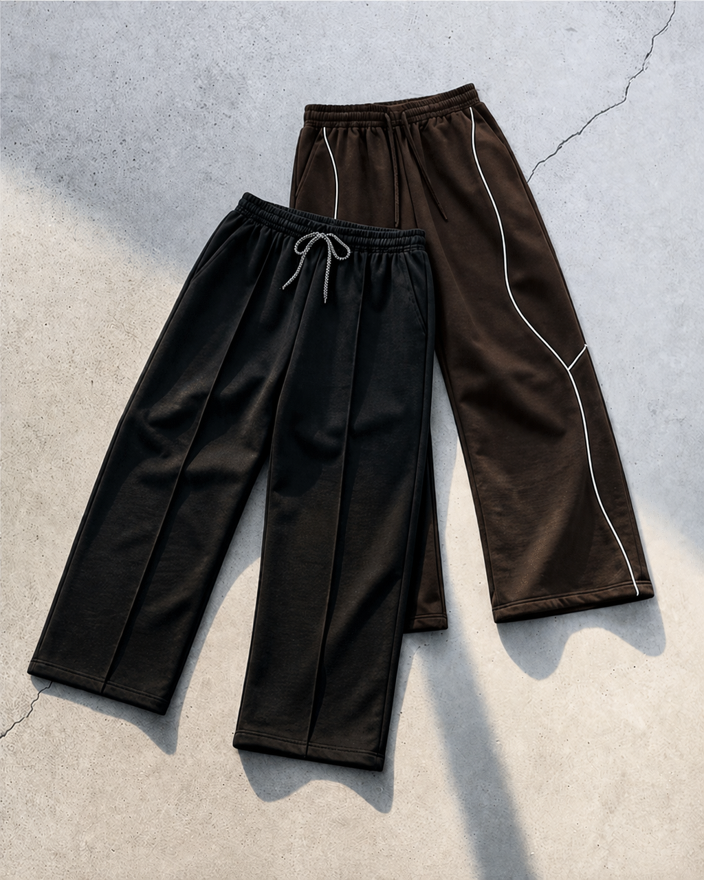 WIDE-LEG TROUSERS COMBO