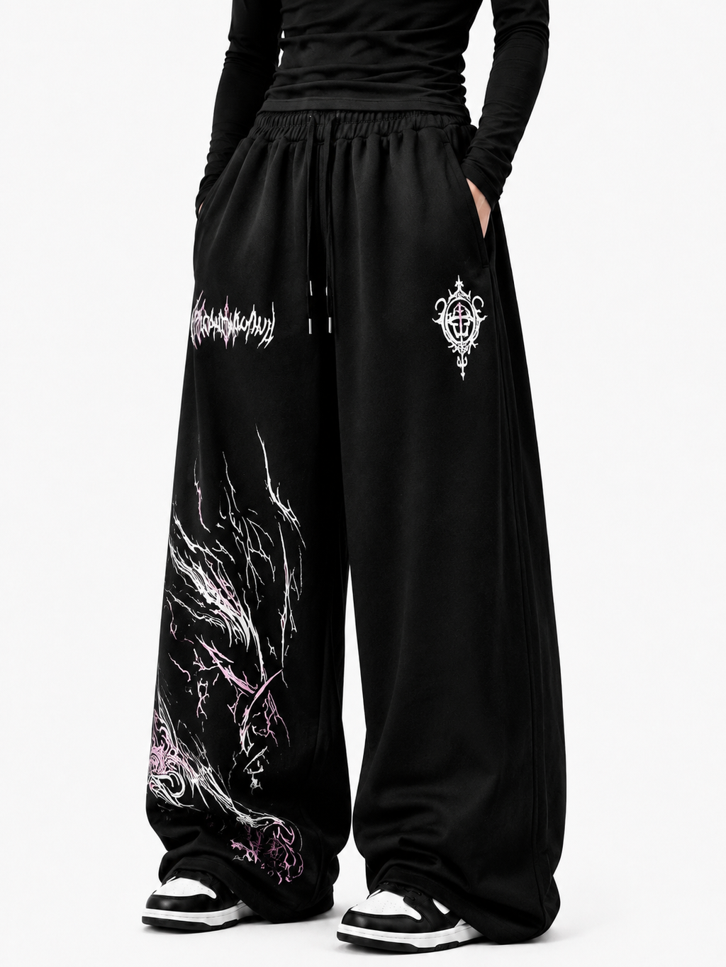 APEX WIDE-LEG TROUSER // NEON GOTH EDITION