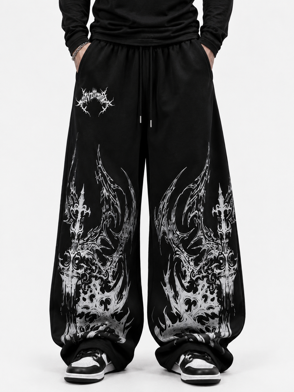 APEX WIDE-LEG TROUSER // CROWN THORN EDITION