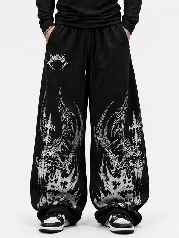 APEX WIDE-LEG TROUSER // CROWN THORN EDITION
