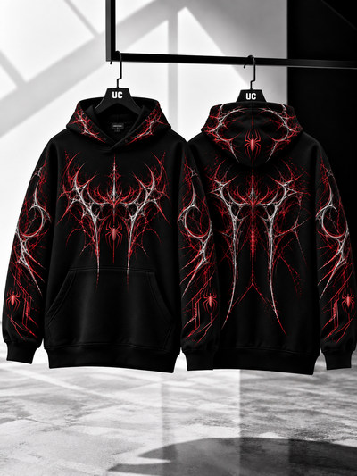 APEX // FROSTLINE - SPIDER WEB HOODIE