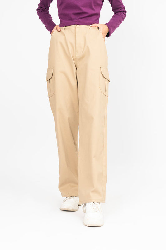WIDE LEG WOMEN'S CARGO PANT