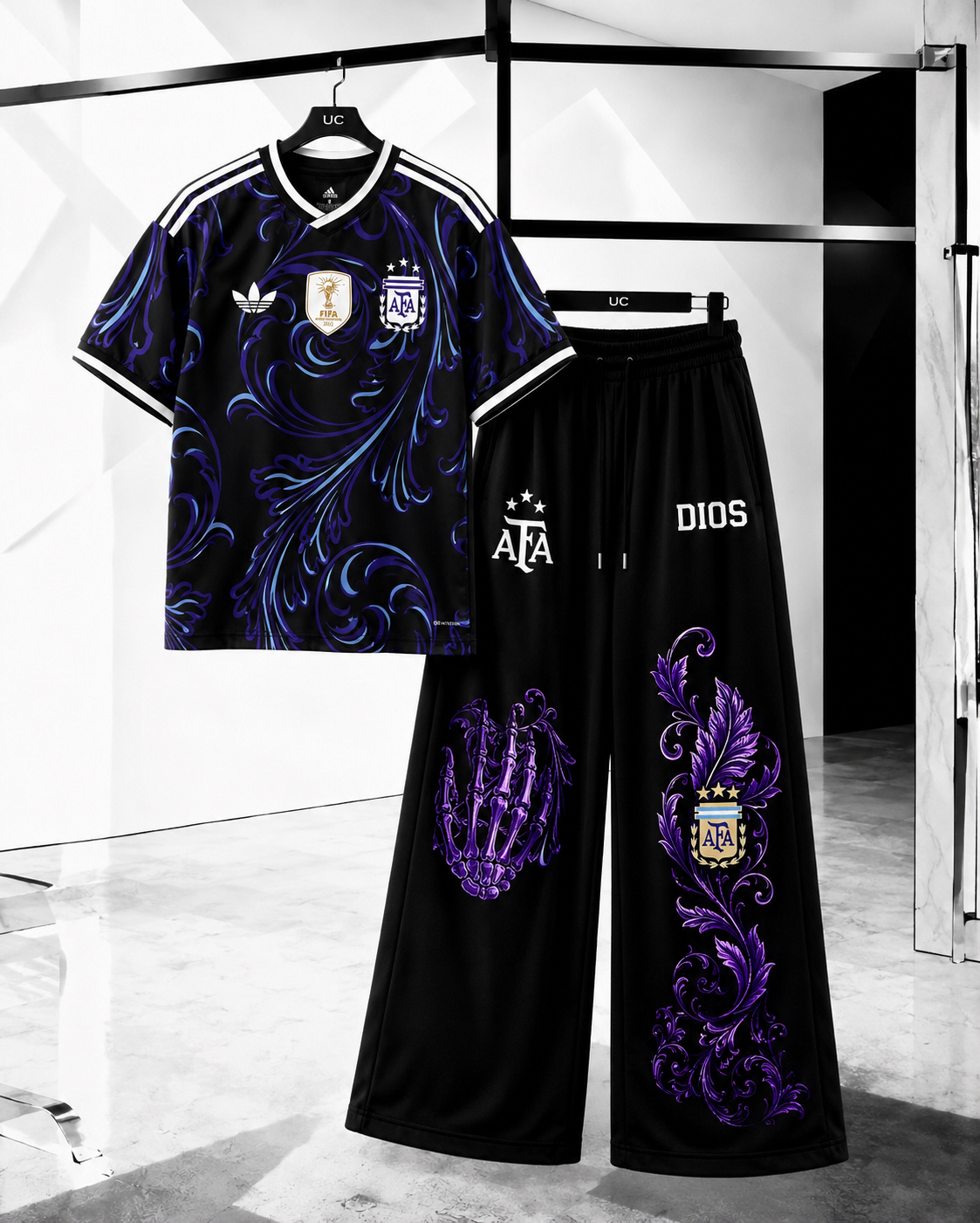 ARGENTINA AFA JERSEY CO ORD SET