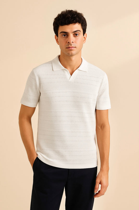 OLD MONEY KNITTED POLO