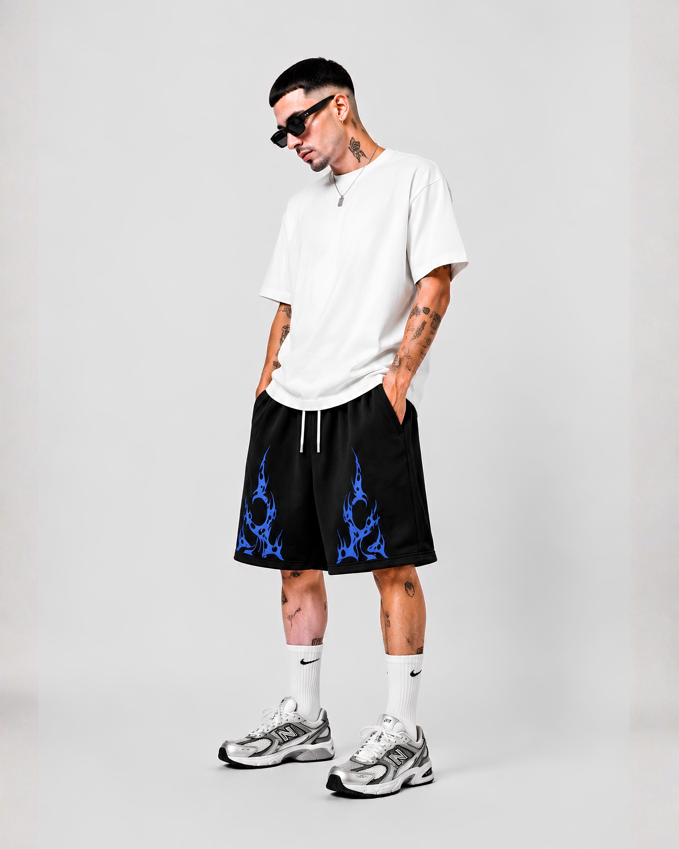 HEAT WAVE  SHORTS - INFERNO -BLACK