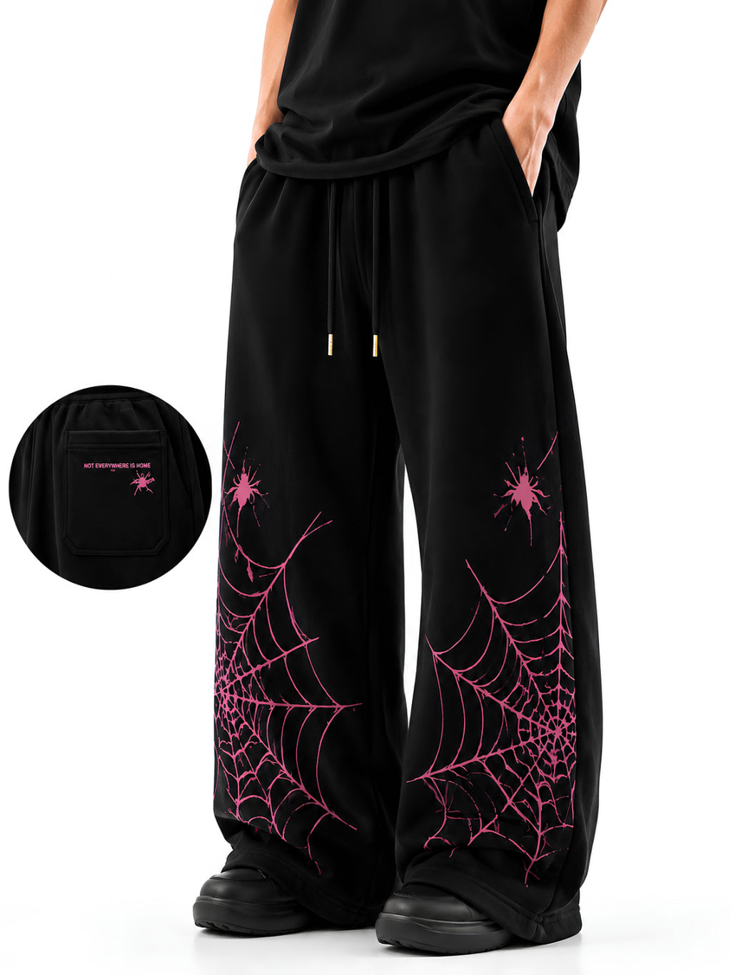 APEX WIDE-LEG TROUSER // WEB WEAVER EDITION