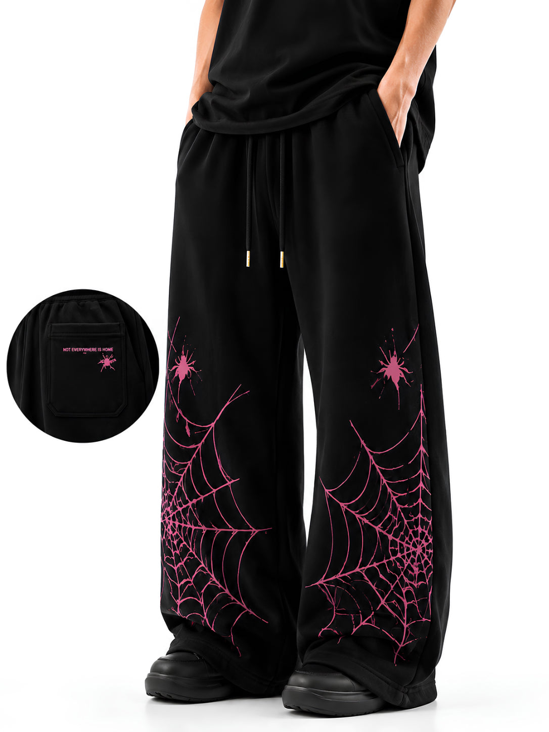 APEX WIDE-LEG TROUSER // WEB WEAVER EDITION