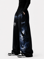APEX WIDE-LEG TROUSER // DARK KNIGHT EDITION