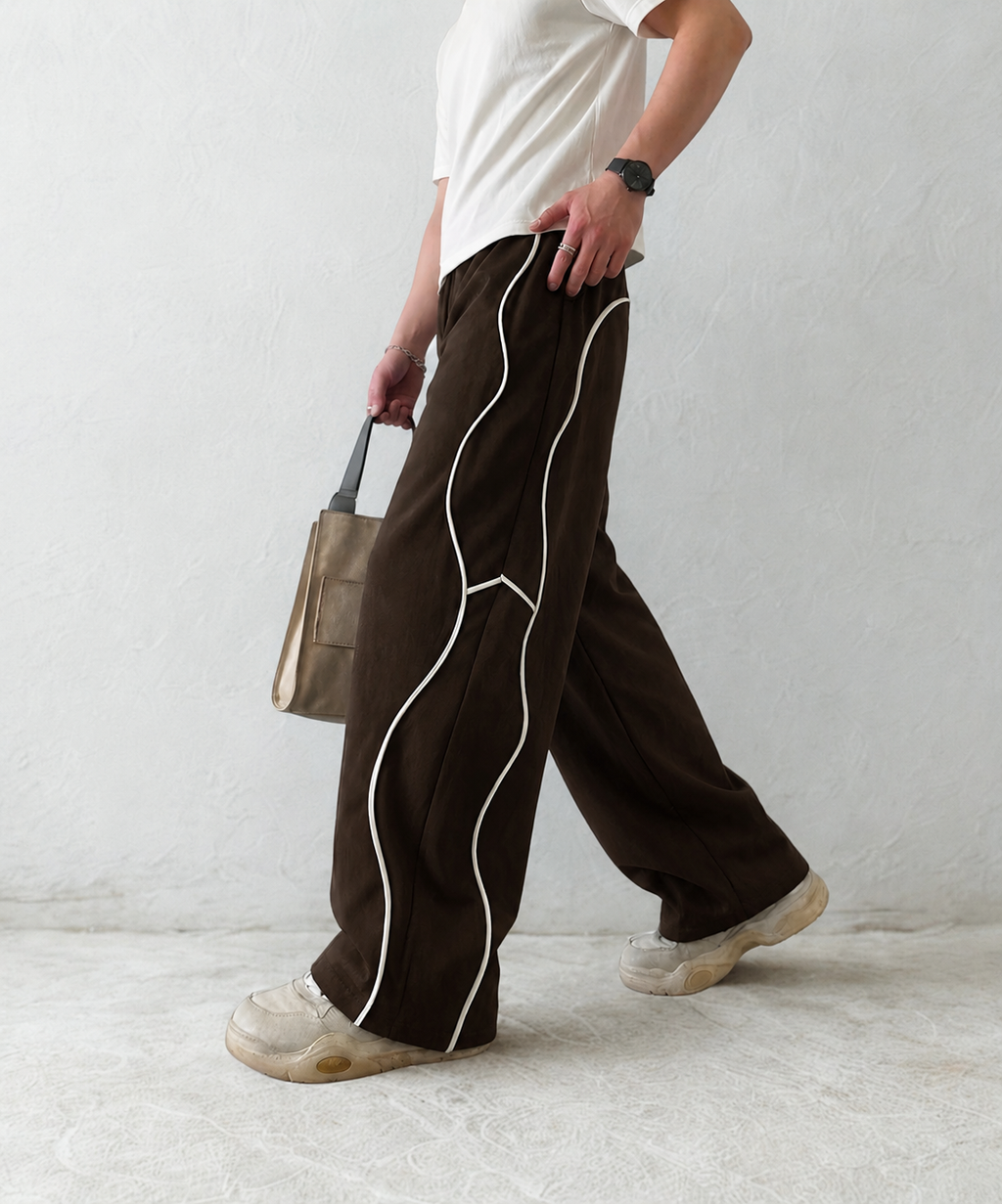 WAVE ARC WIDE LEG TROUSER