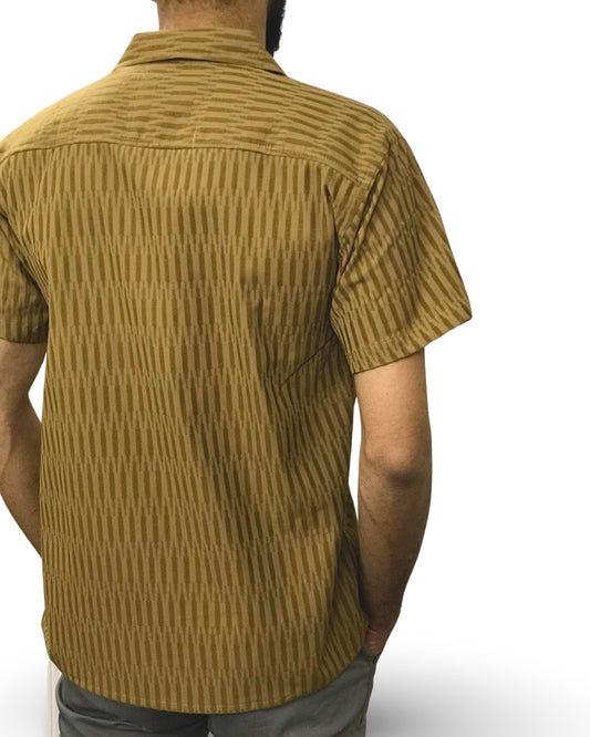 TEXTURED CUBAN COLLAR SHIRTS