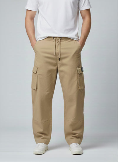 BAGGY-FIT UNISEX COTTON CARGO