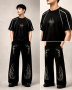 APEX VENOM-WEB GRAPHIC CO-ORD SET