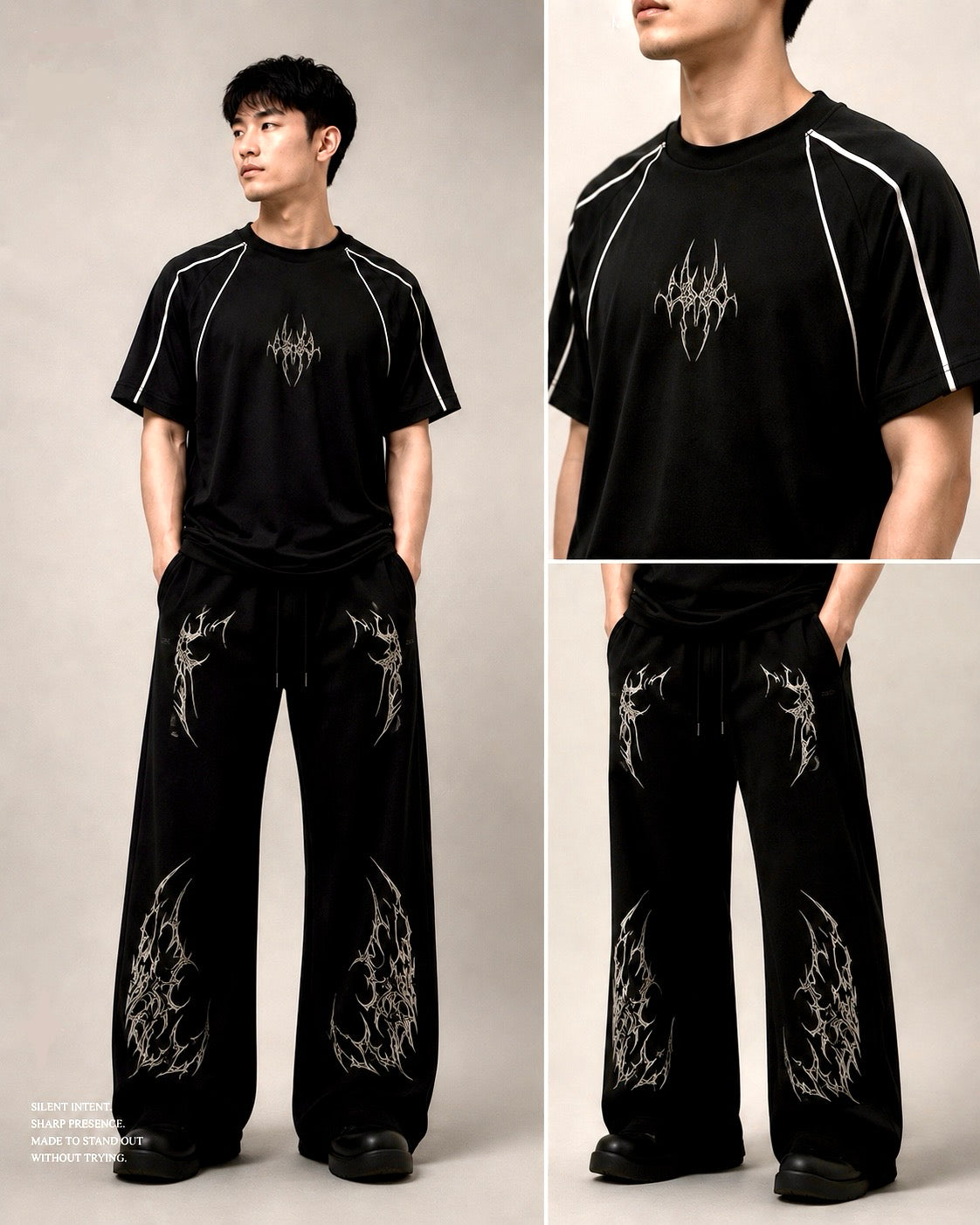 APEX VENOM-WEB GRAPHIC CO-ORD SET