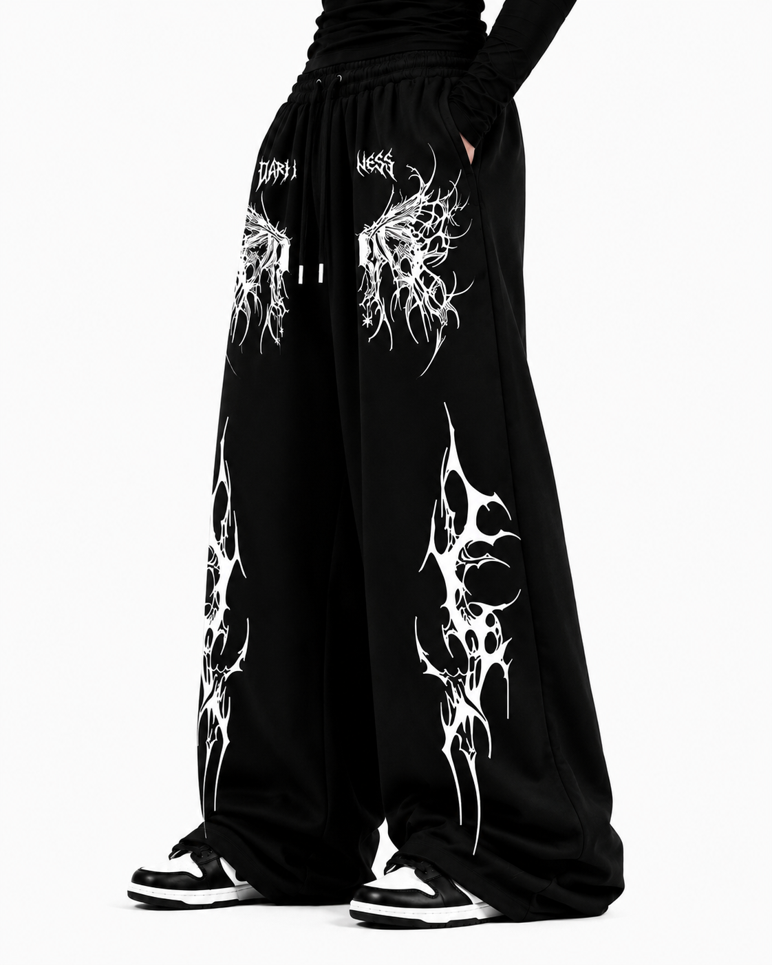 APEX WIDE-LEG TROUSER // DARKNESS EDITION