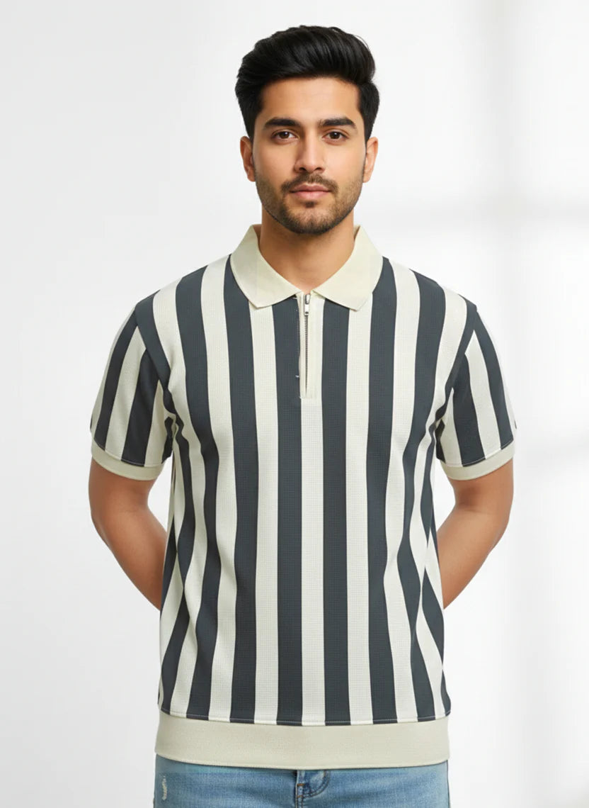 COMBO OF 2 - STRIPE POLO