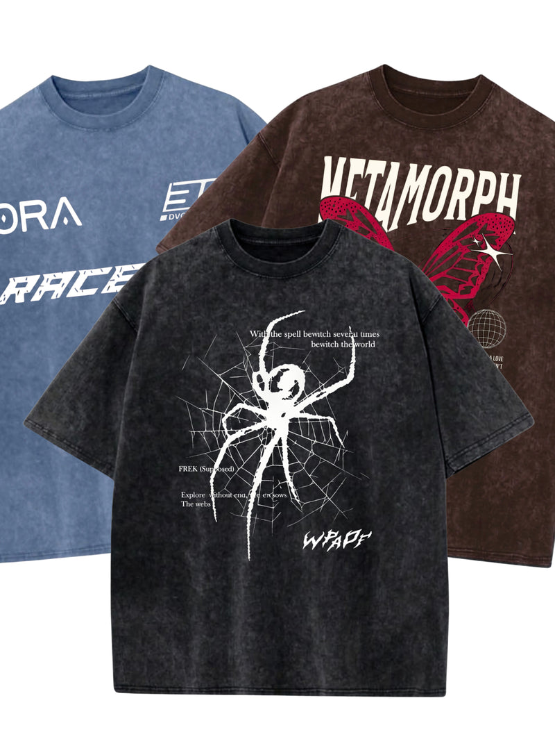 PACK OF 3 GRAPHIC TEES