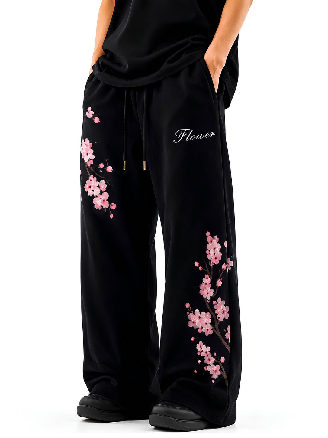 APEX WIDE-LEG TROUSER // ETHERAL BLOOM ( FLORAL SERIES )