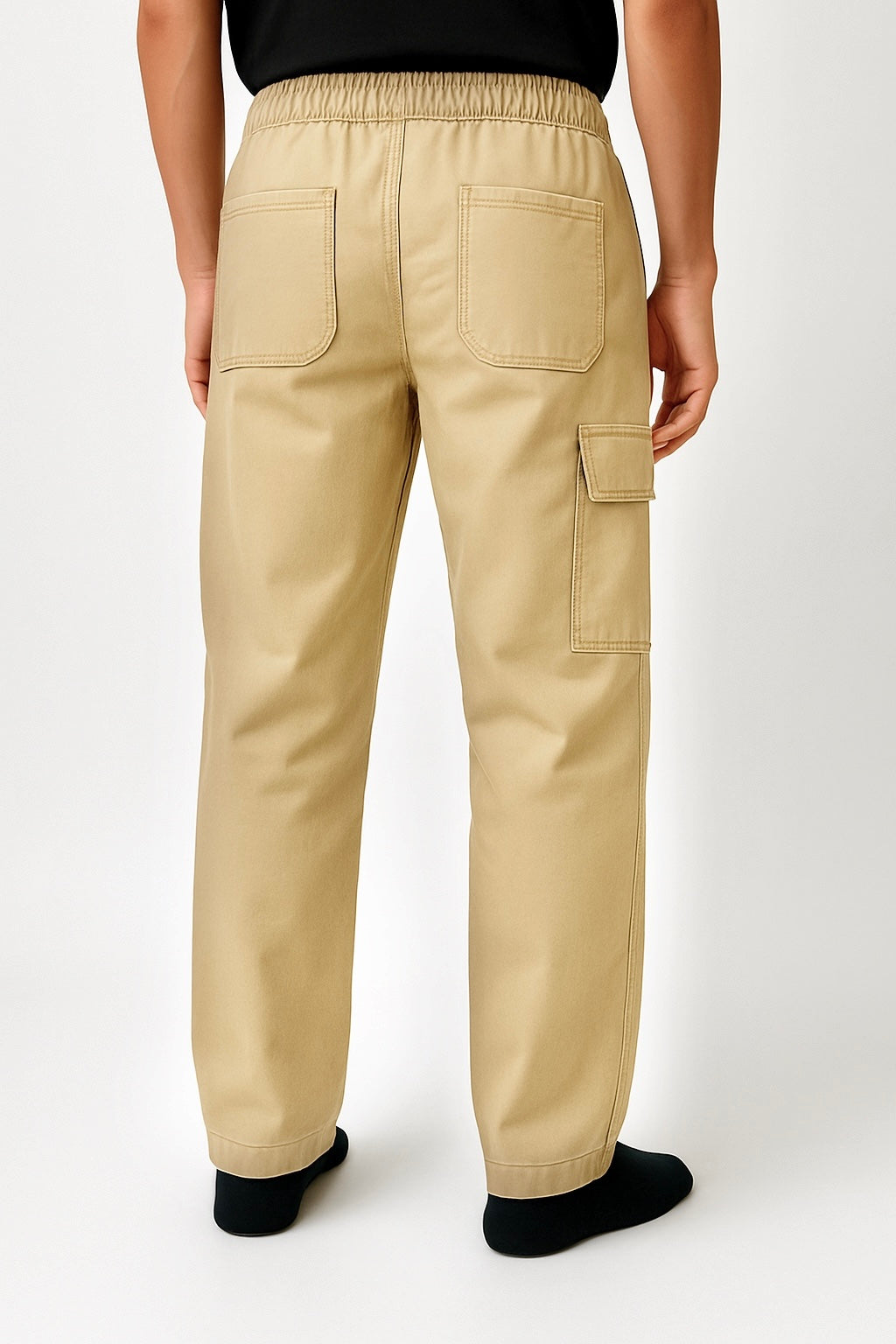 BAGGY-FIT UNISEX COTTON CARGO