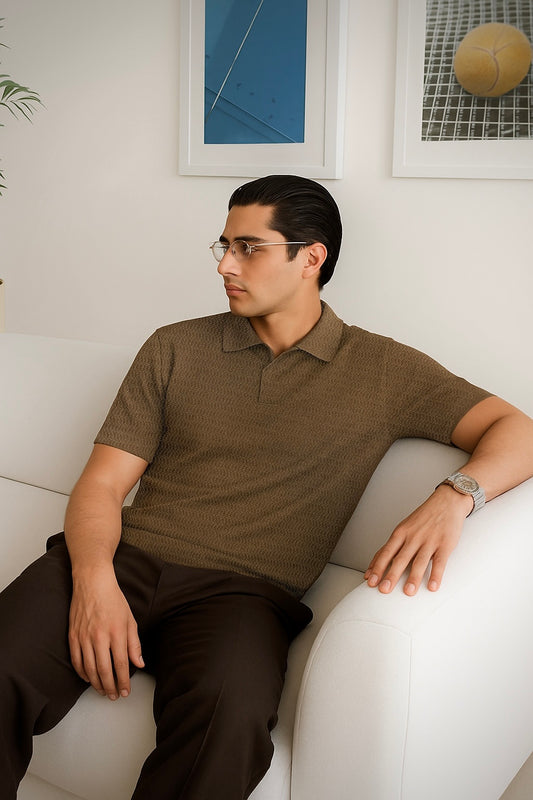OLD MONEY KNITTED POLO