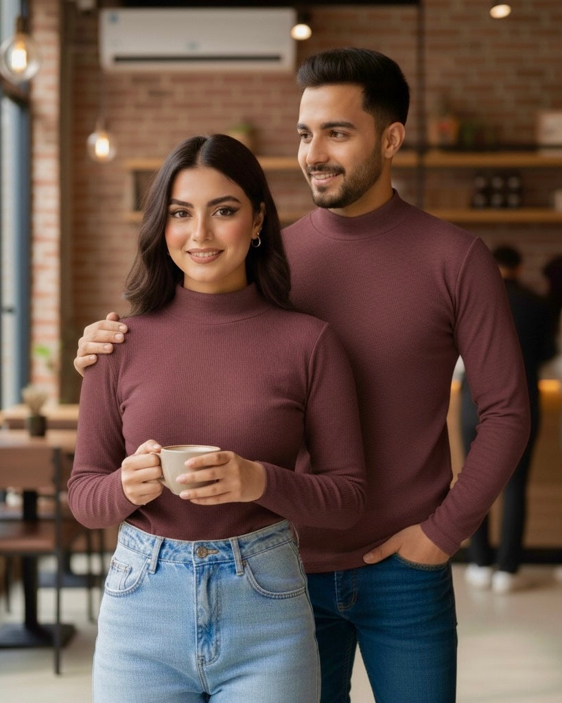 RIBBED KNIT HIGHNECK - UNISEX