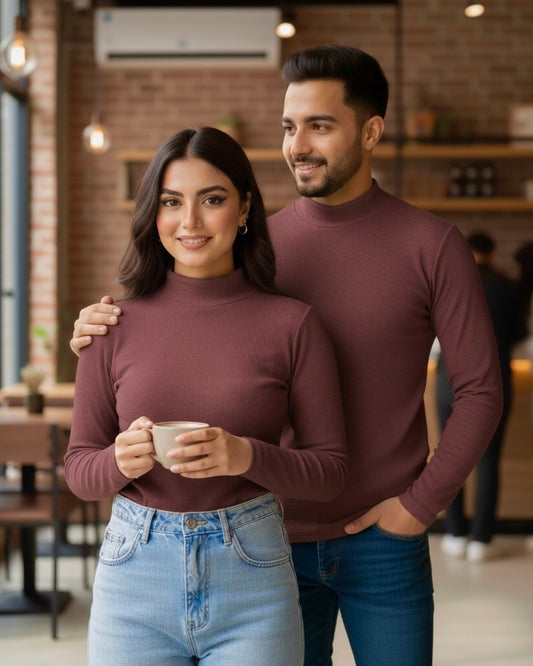 RIBBED KNIT HIGHNECK - UNISEX