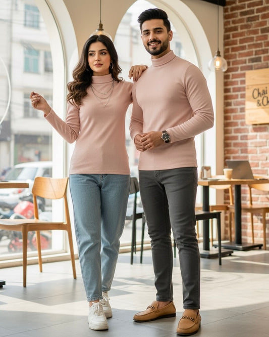 RIBBED KNIT HIGHNECK - UNISEX