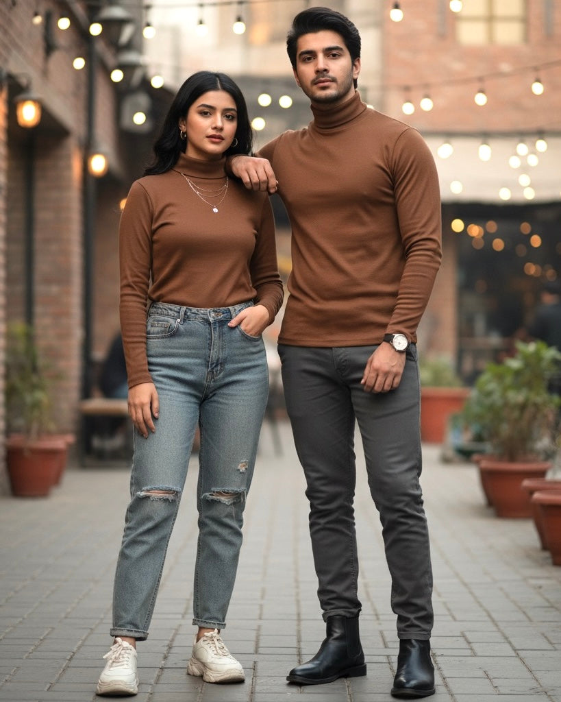 RIBBED KNIT HIGHNECK - UNISEX