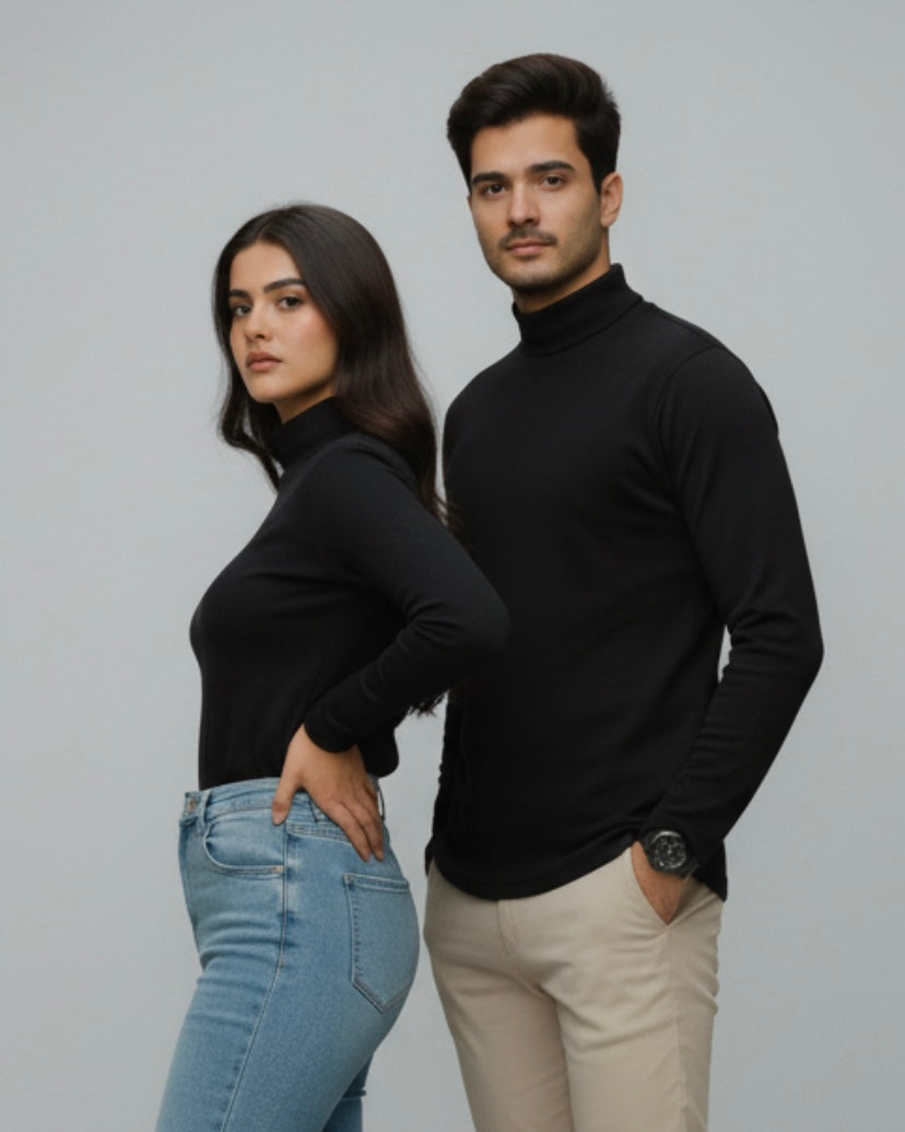 RIBBED KNIT HIGHNECK - UNISEX