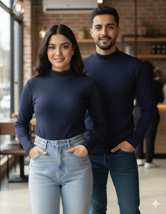 RIBBED KNIT HIGHNECK - UNISEX