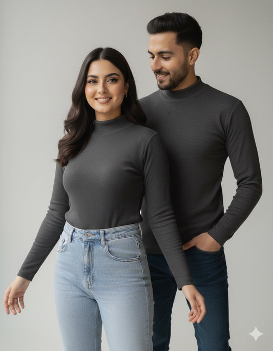 RIBBED KNIT HIGHNECK - UNISEX