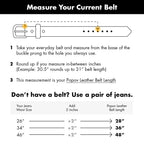 PURE LEATHER PLAIN BELT