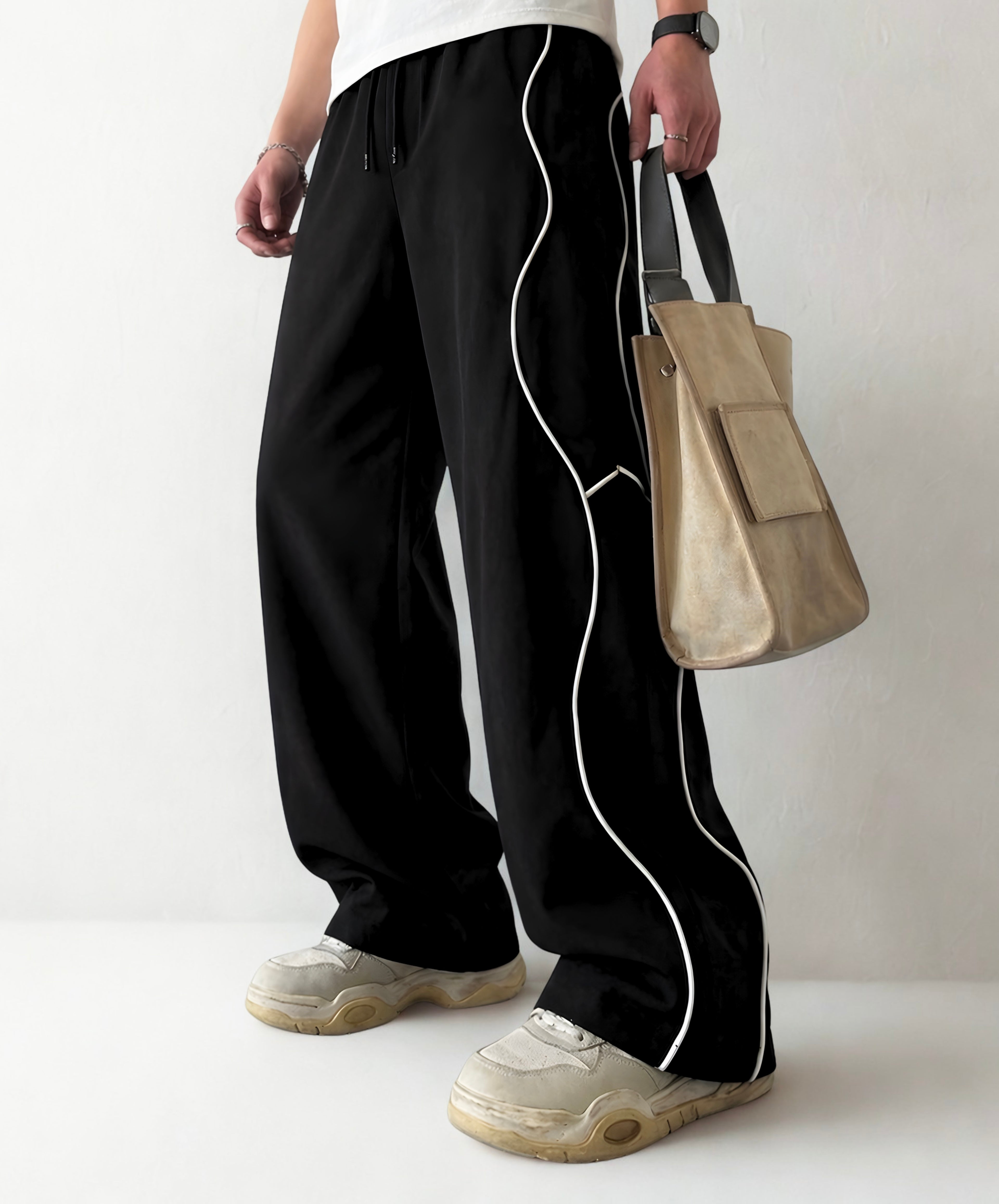 WAVE ARC WIDE LEG TROUSER