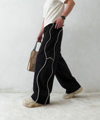 WAVE ARC WIDE LEG TROUSER