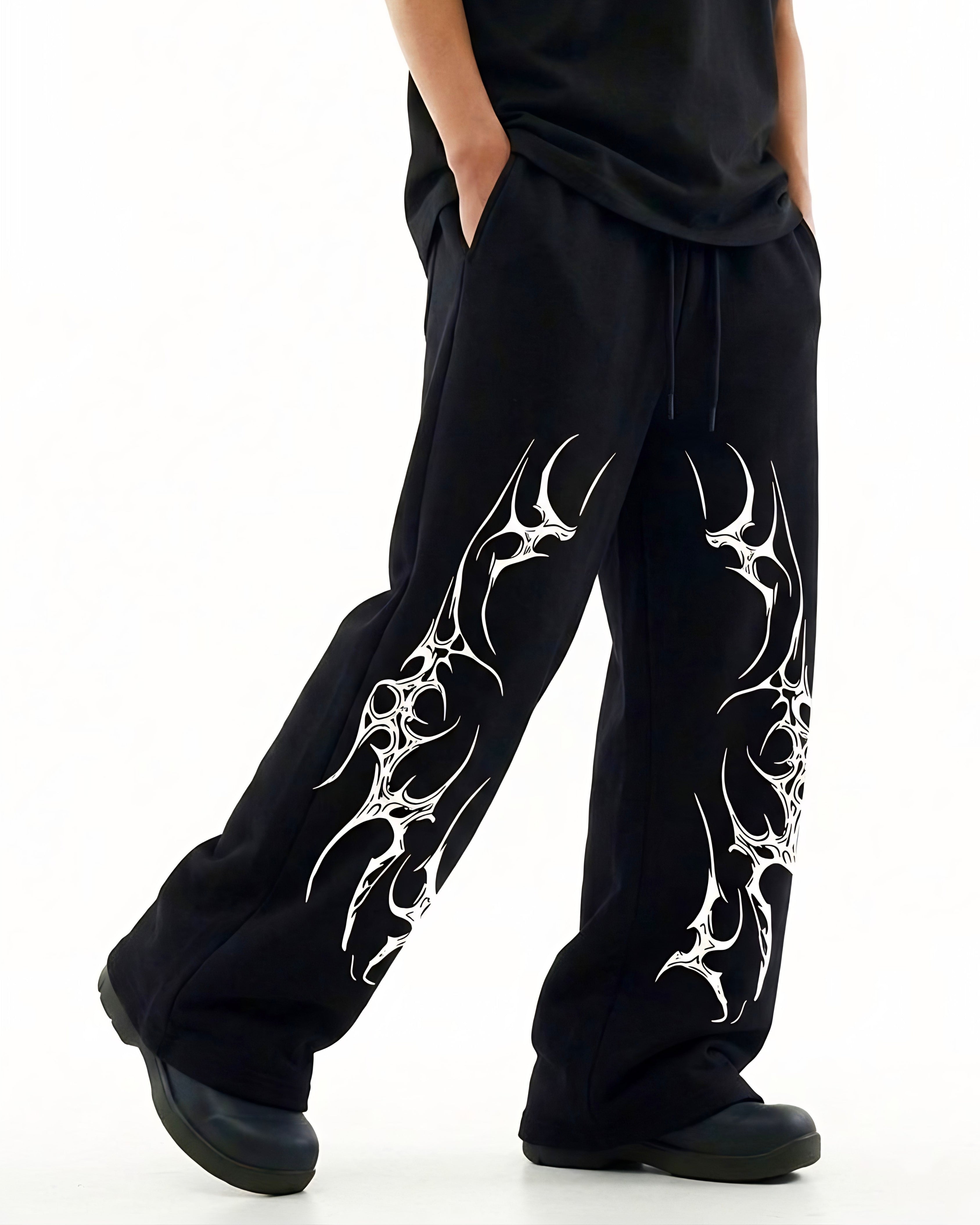APEX WIDE-LEG TROUSER // CYBER-THORN EDITION