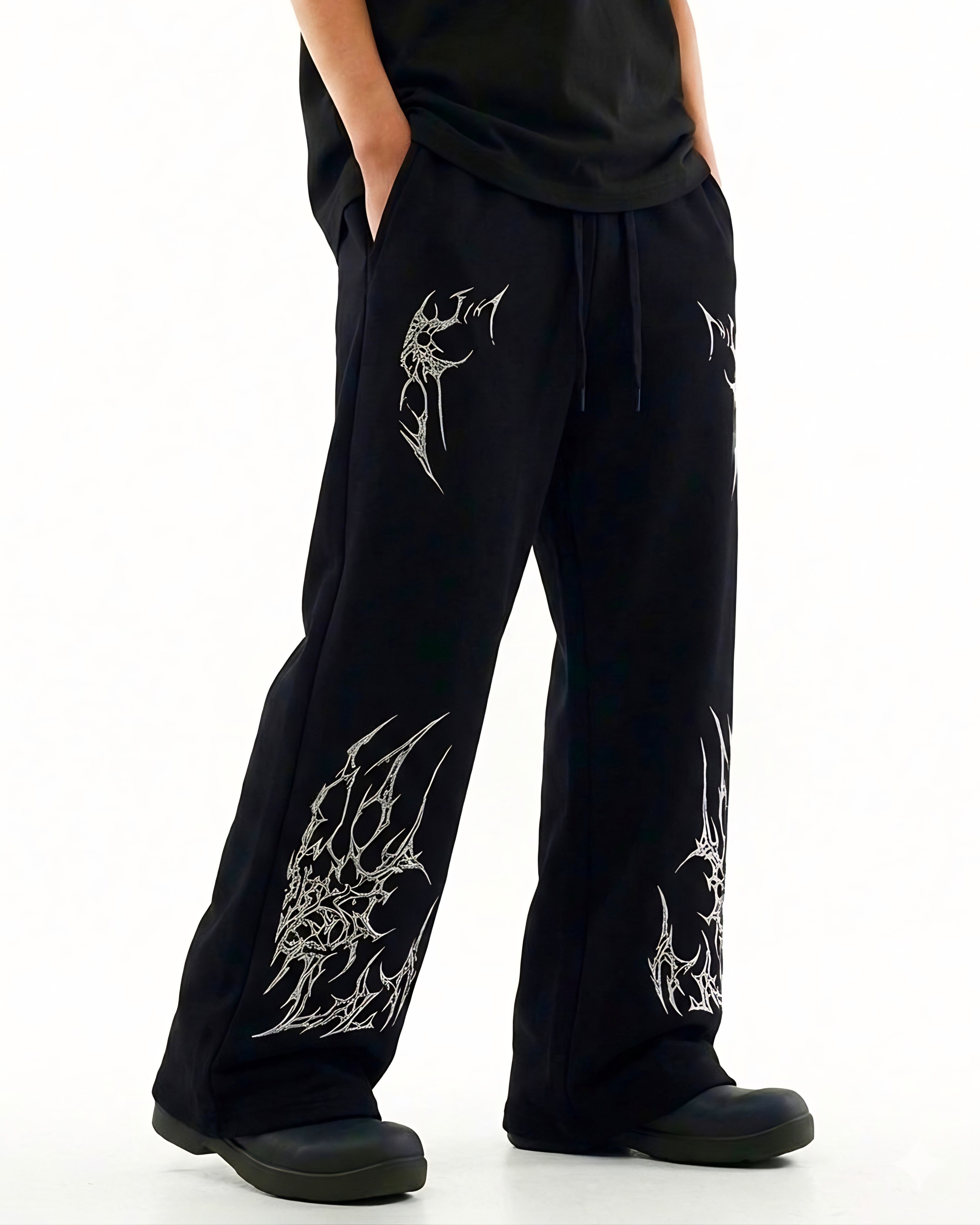 APEX WIDE-LEG TROUSER // VENOM-WEB EDITION